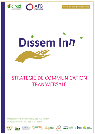 Cover page of the cross-cutting communication strategy